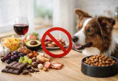 Alimentos prohibidos para perros: guía útil