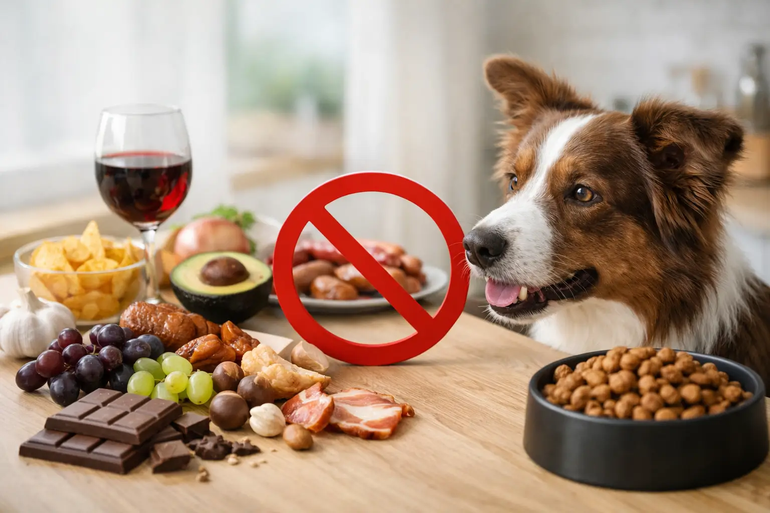 Alimentos prohibidos para perros: guía útil