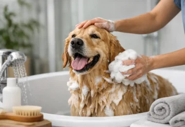 Cada cuánto bañar a un perro sin pasarte