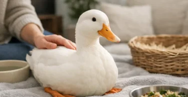 Cómo cuidar un pato doméstico en casa