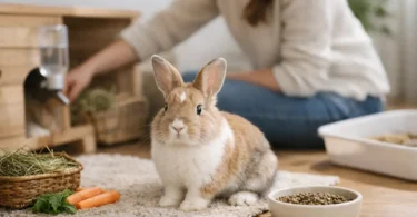 Cuidados de un conejo en casa paso a paso