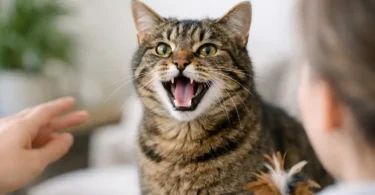 Mi gato maúlla demasiado: causas y soluciones