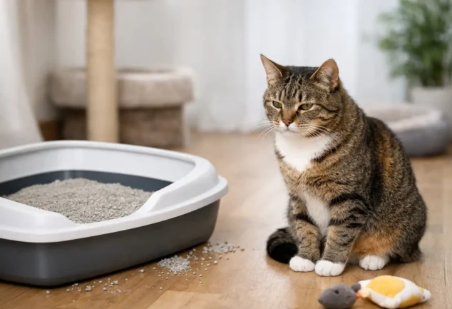 Qué hacer si tu gato deja de usar el arenero