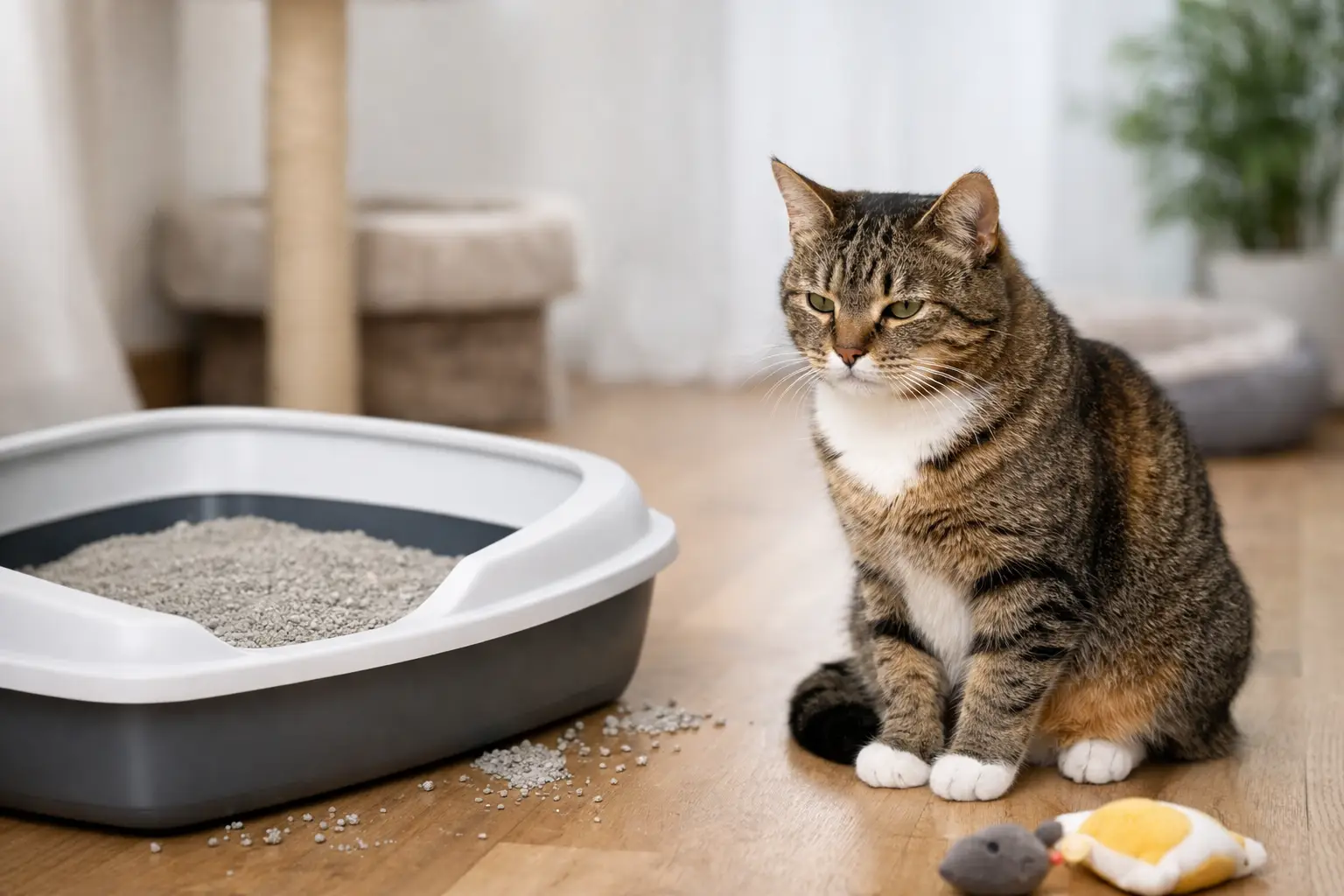 Qué hacer si tu gato deja de usar el arenero