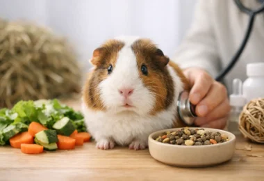 Cobaya: cuidados, alimentación y problemas habituales