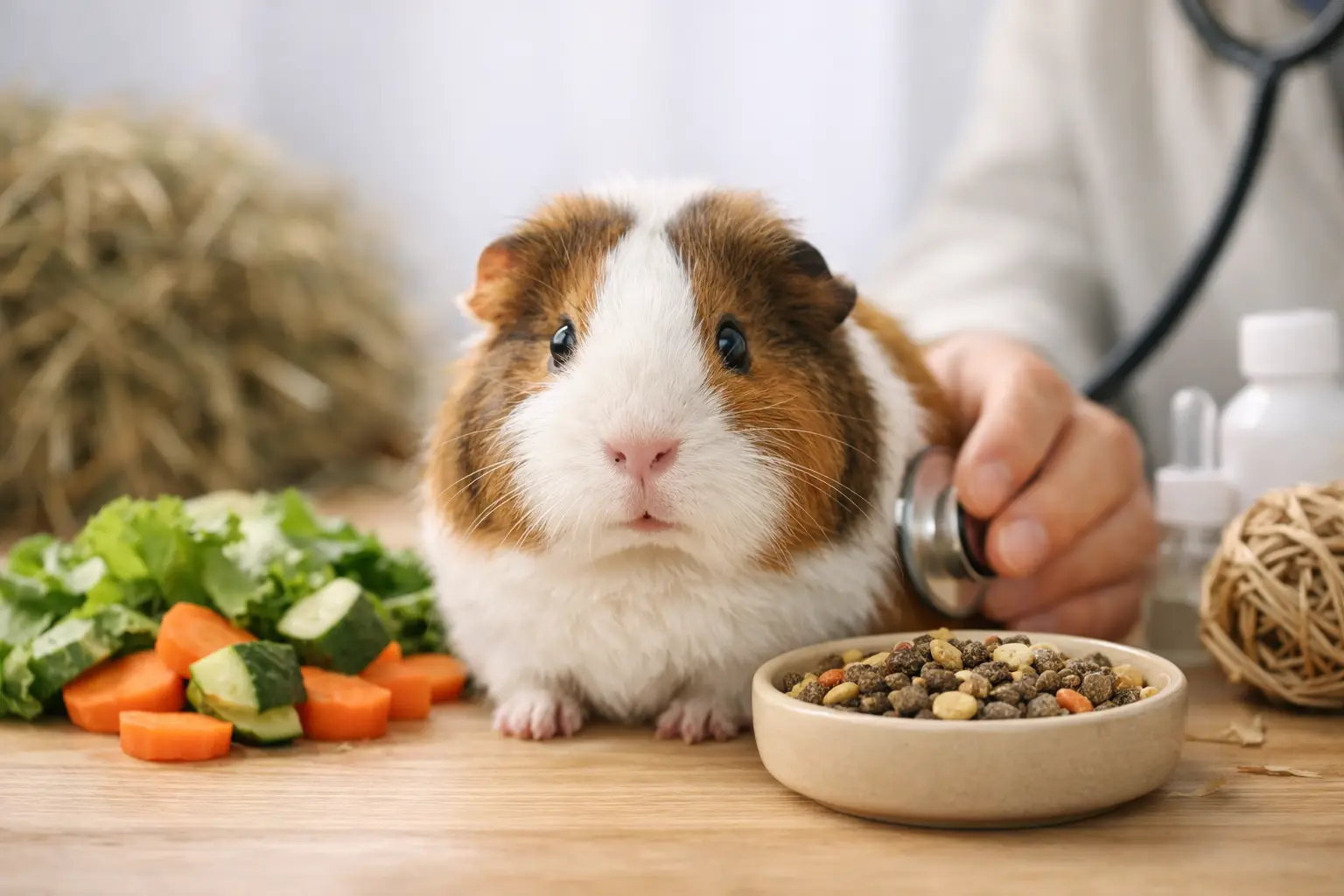 Cobaya: cuidados, alimentación y problemas habituales