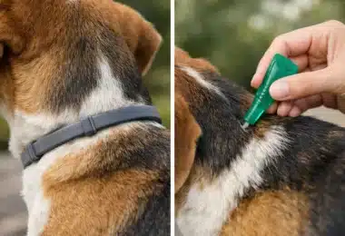 Collar antiparasitario o pipeta: qué es mejor