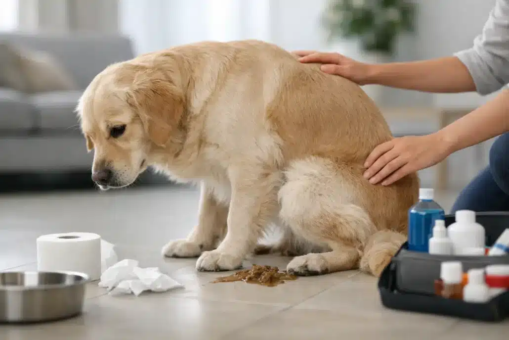 Diarrea en perros: causas más comunes y qué hacer