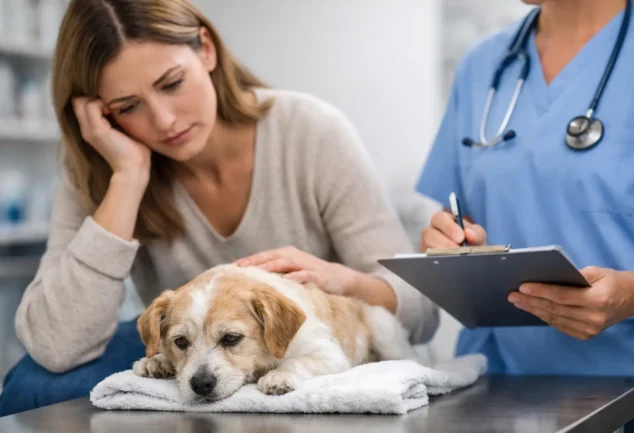 Mi perro tiene diarrea: ¿cuándo ir al veterinario?