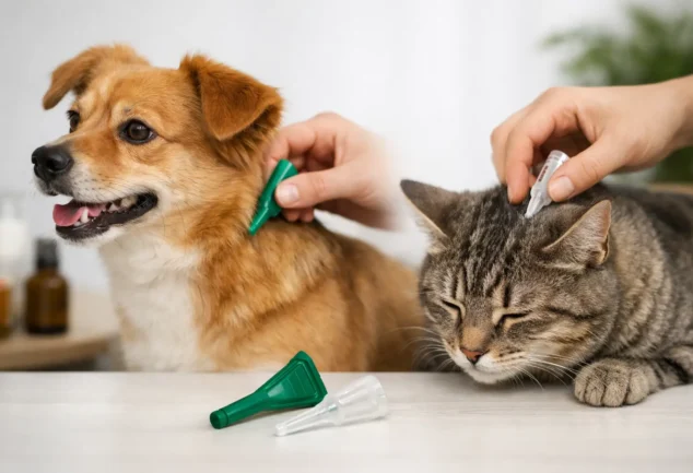 Pipetas para perros y gatos: cómo usarlas bien