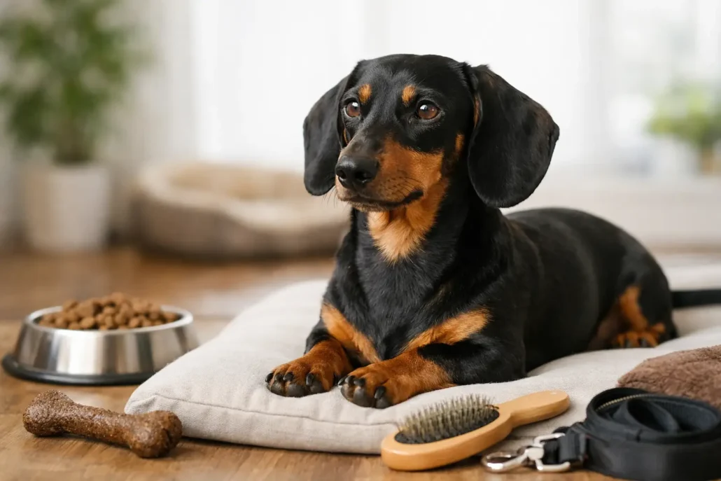 Teckel o perro salchicha: cómo cuidarlo