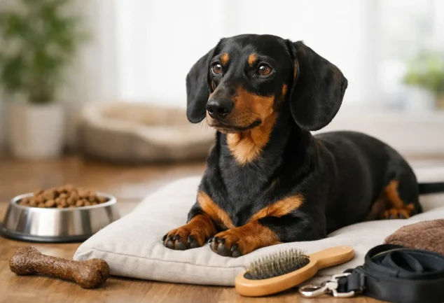 Teckel o perro salchicha: cómo cuidarlo