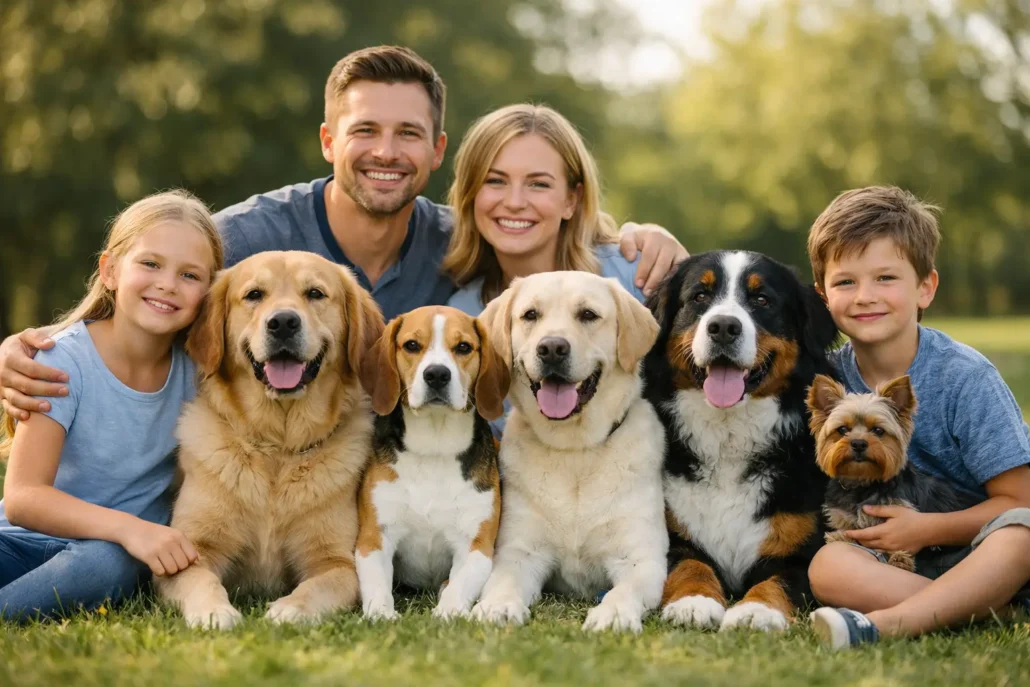 10 mejores razas de perro familiares