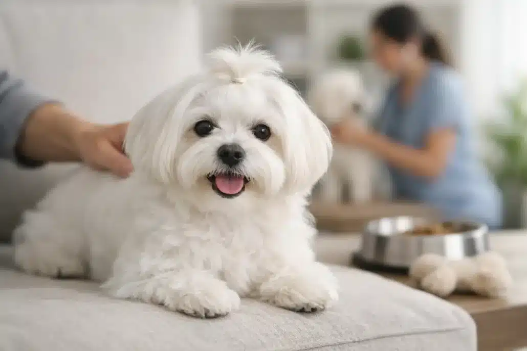 Bichón maltés: cuidados, carácter y problemas