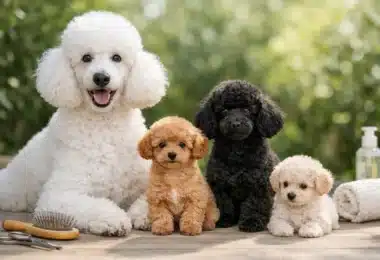 Caniche: tipos, cuidados y diferencias