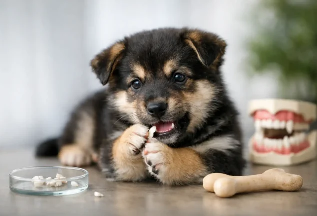 Cuándo cambia dientes un perro y qué esperar