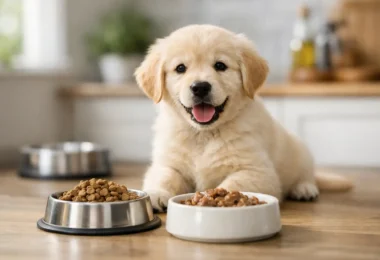 Cuántas veces come un cachorro al día