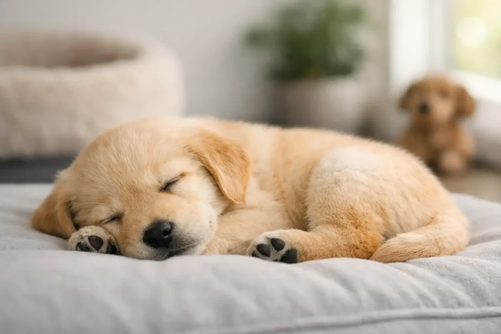 Cuánto duerme un cachorro y qué es normal