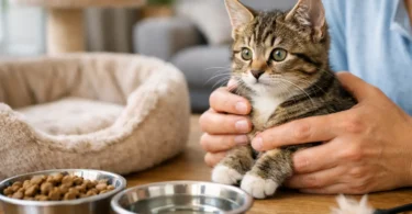 Cuidados del gato recién adoptado en casa