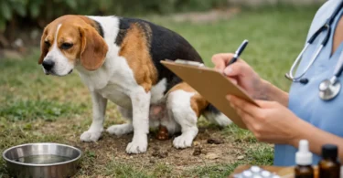 Diarrea en perro: causas y qué hacer