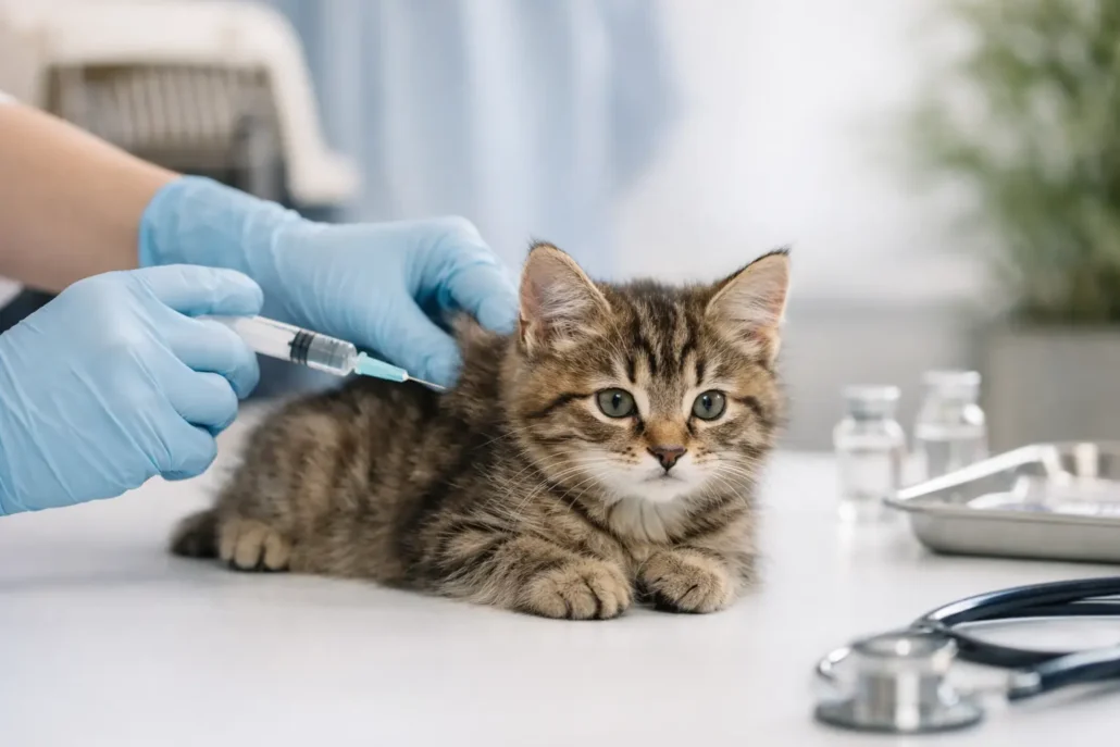 Guía de vacunación en gatos paso a paso
