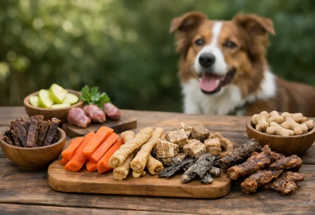 Mejores snacks naturales para perros