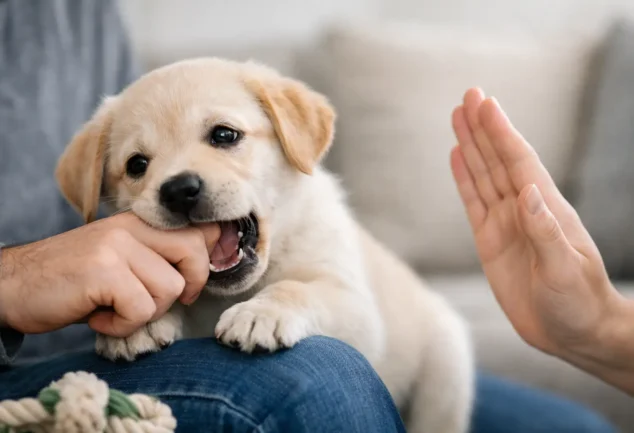 Por qué muerde un cachorro y cómo corregirlo