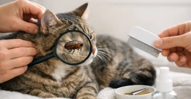 Pulgas en gatos: cómo detectarlas y eliminarlas
