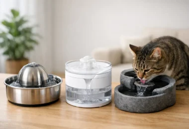 Review de fuentes de agua para gatos