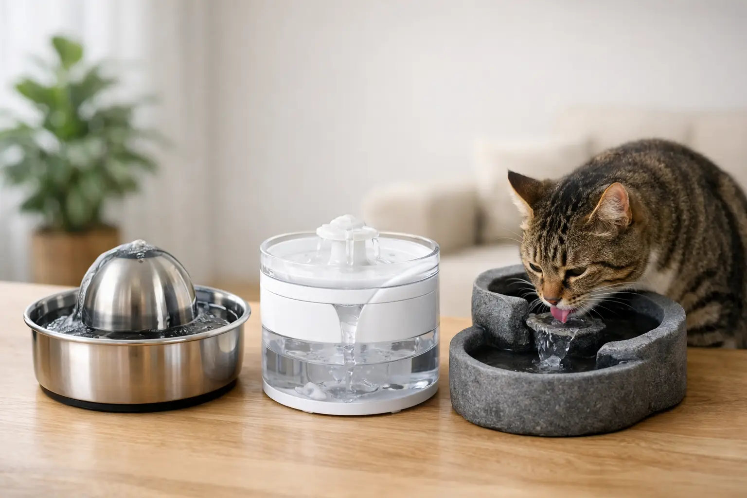 Review de fuentes de agua para gatos