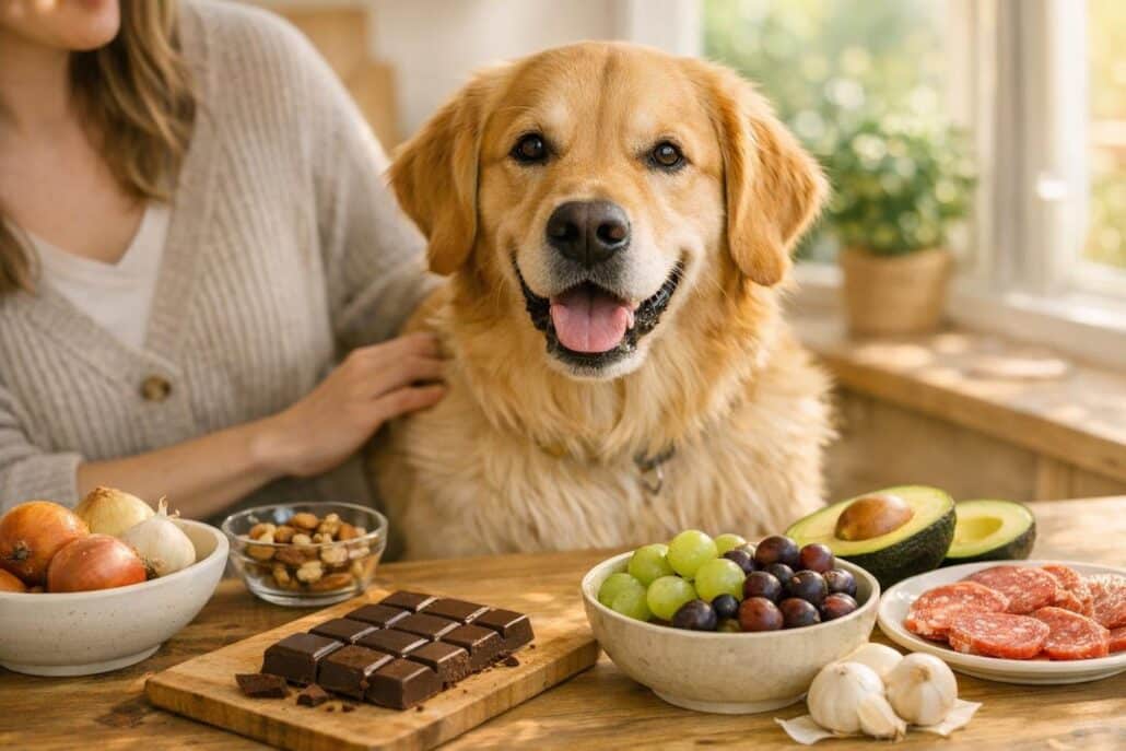 alimentos prohibidos perros