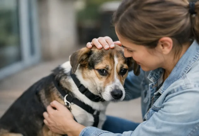 Caso real de adopción de perro miedoso