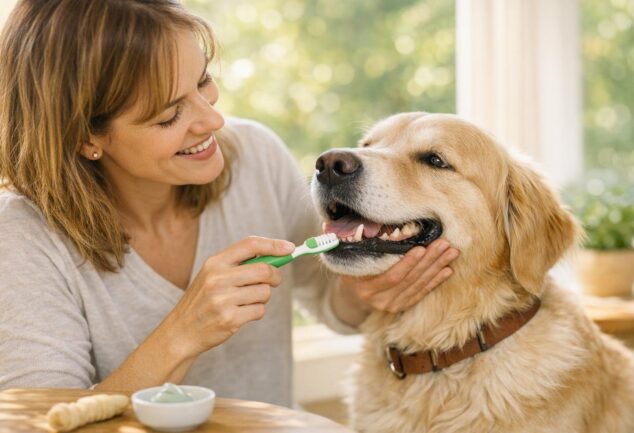cepillar dientes perro