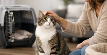 Ejemplo de adaptación de gato adoptado