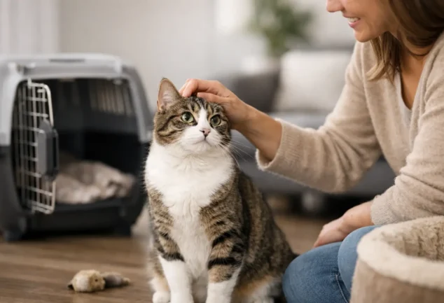 Ejemplo de adaptación de gato adoptado
