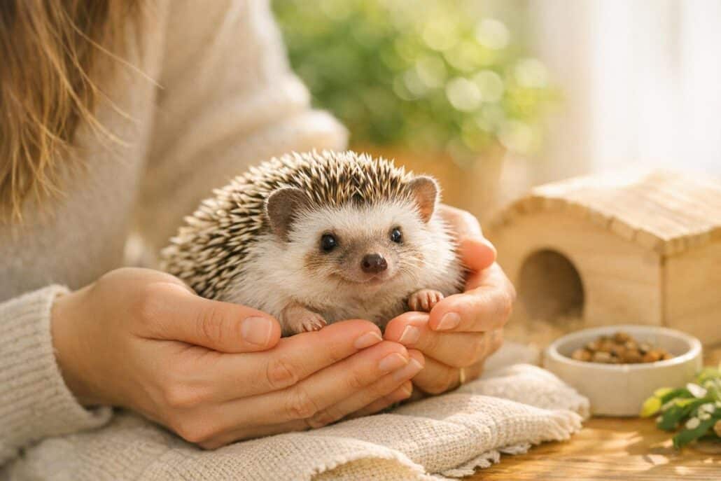 erizo africano mascota
