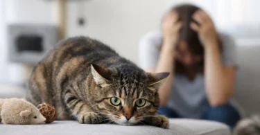 Estrés felino: síntomas y señales clave