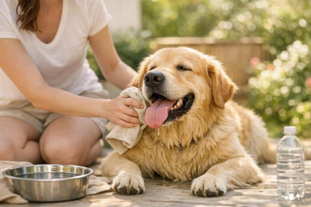 golpe de calor perro sintomas