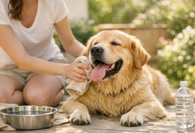 golpe de calor perro sintomas