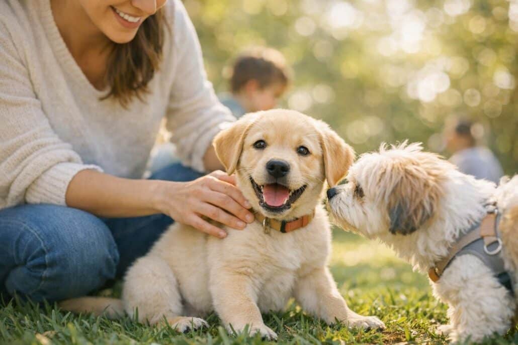 socializar cachorro