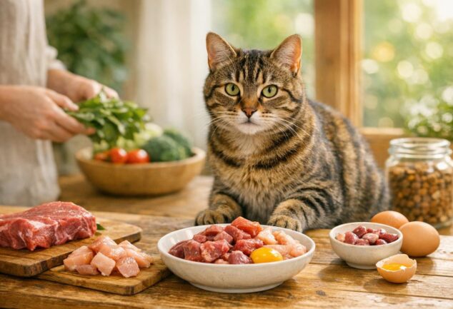 alimentacion carnivora gato