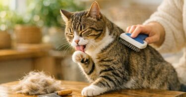cepillar gato pelo