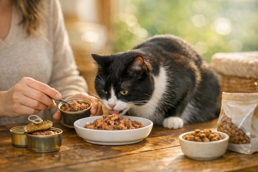 comida humeda gato