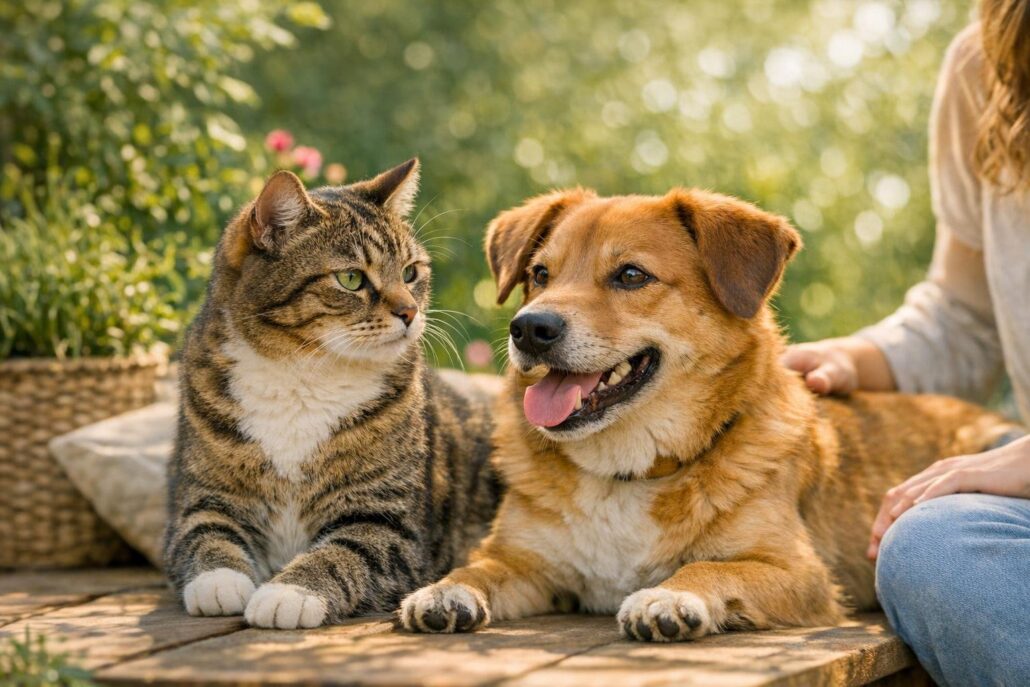 gato y perro convivencia