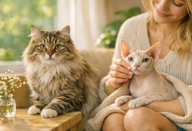 gatos hipoalergenicos
