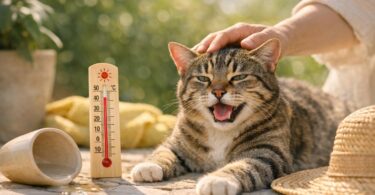 golpe de calor gato