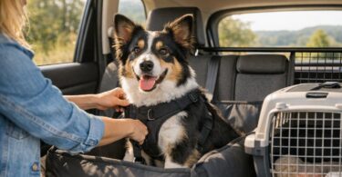 llevar perro en coche