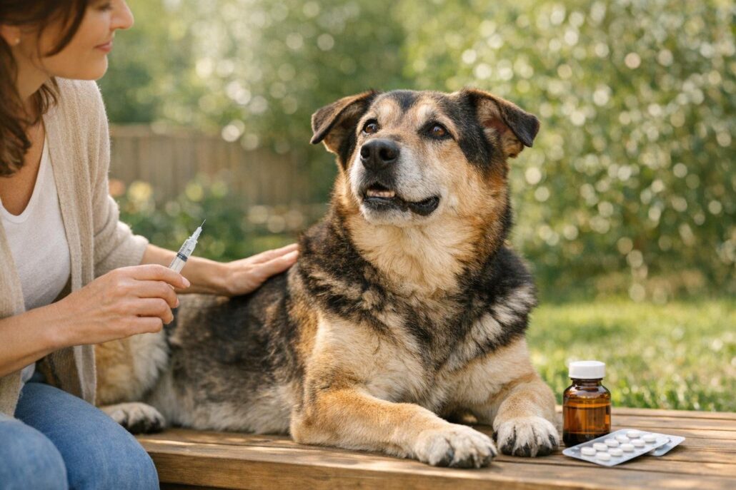 perro dolor osteoartrósico