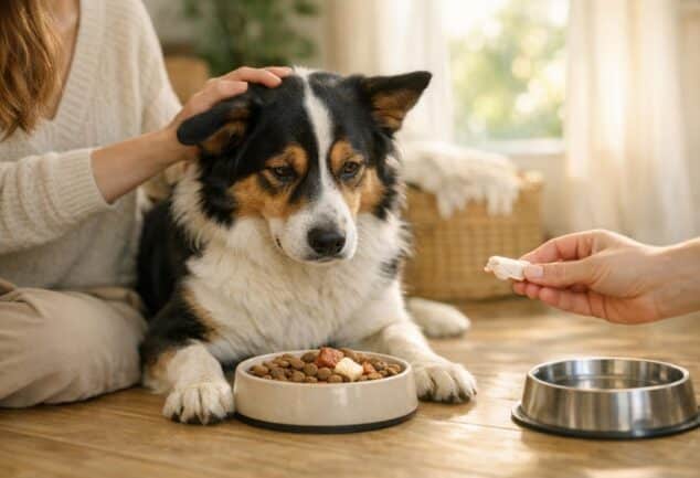 perro no quiere comer