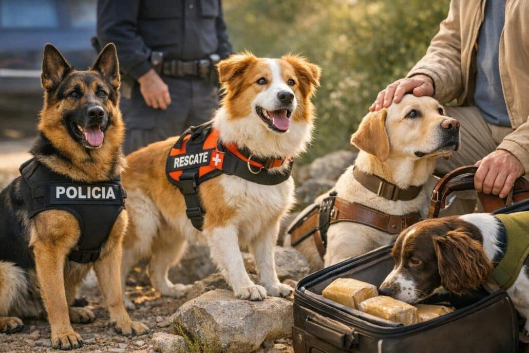 perros de trabajo